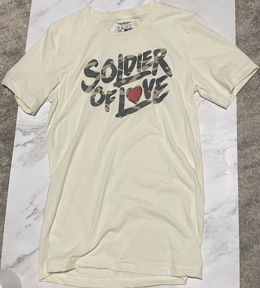 Soldier Of Love Tee